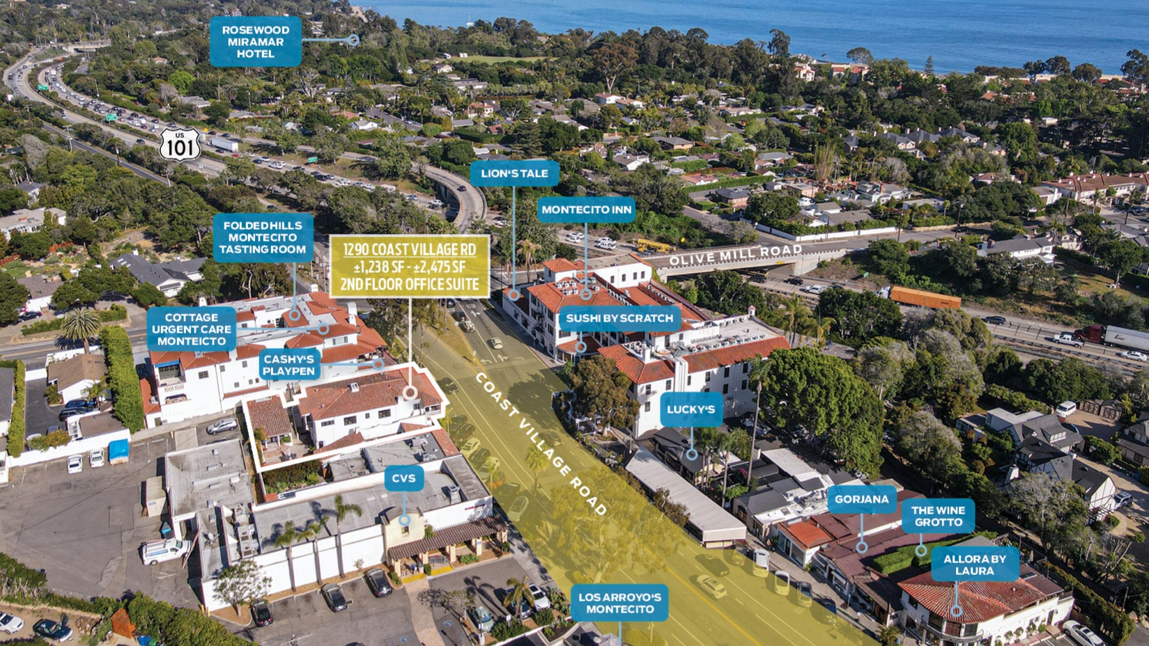 Retail Property for Lease - 1290 Coast Village Rd, Montecito, California, 93108 (8)