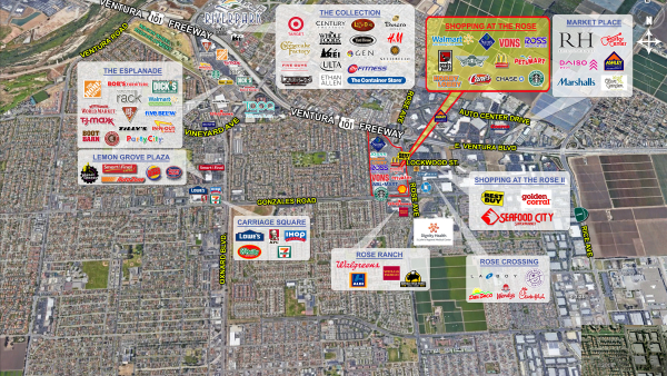 Retail Property for Lease - 2051 N. Rose Ave., Oxnard, California, 93036 (1)