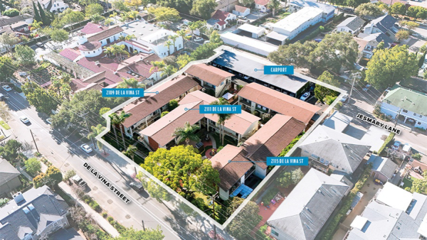 2109-2111-2115 De La Vina St.