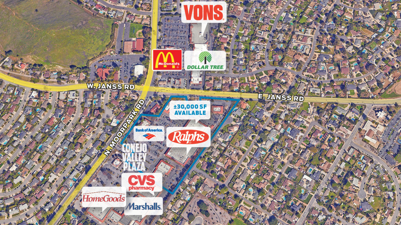 Retail Space for Lease - 1412 N Moorpark Rd, Thousand Oaks, CA, 91360