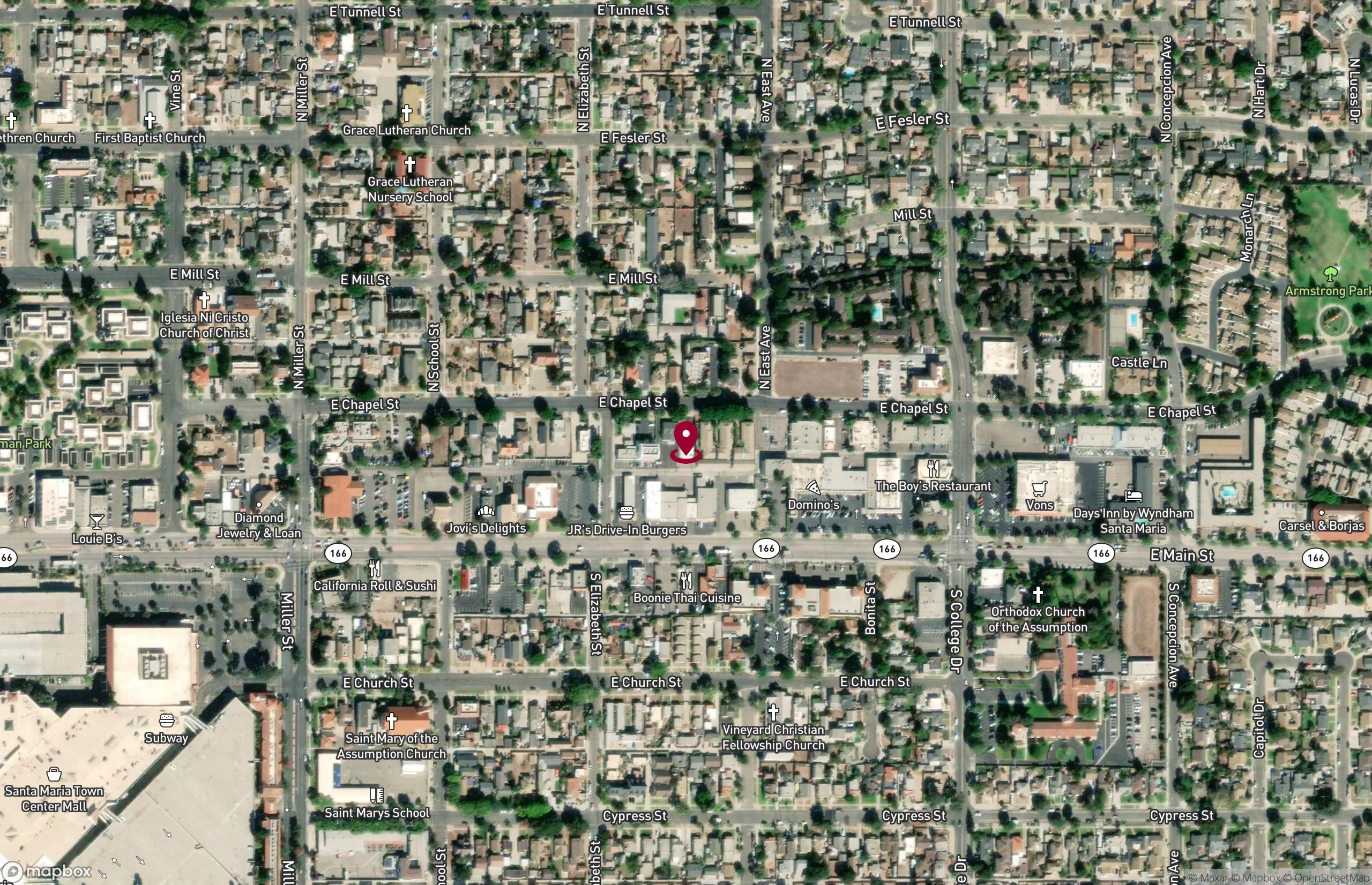 Map Office Property for Sale - 616 E Chapel St, Santa Maria, California, 93454 (11)
