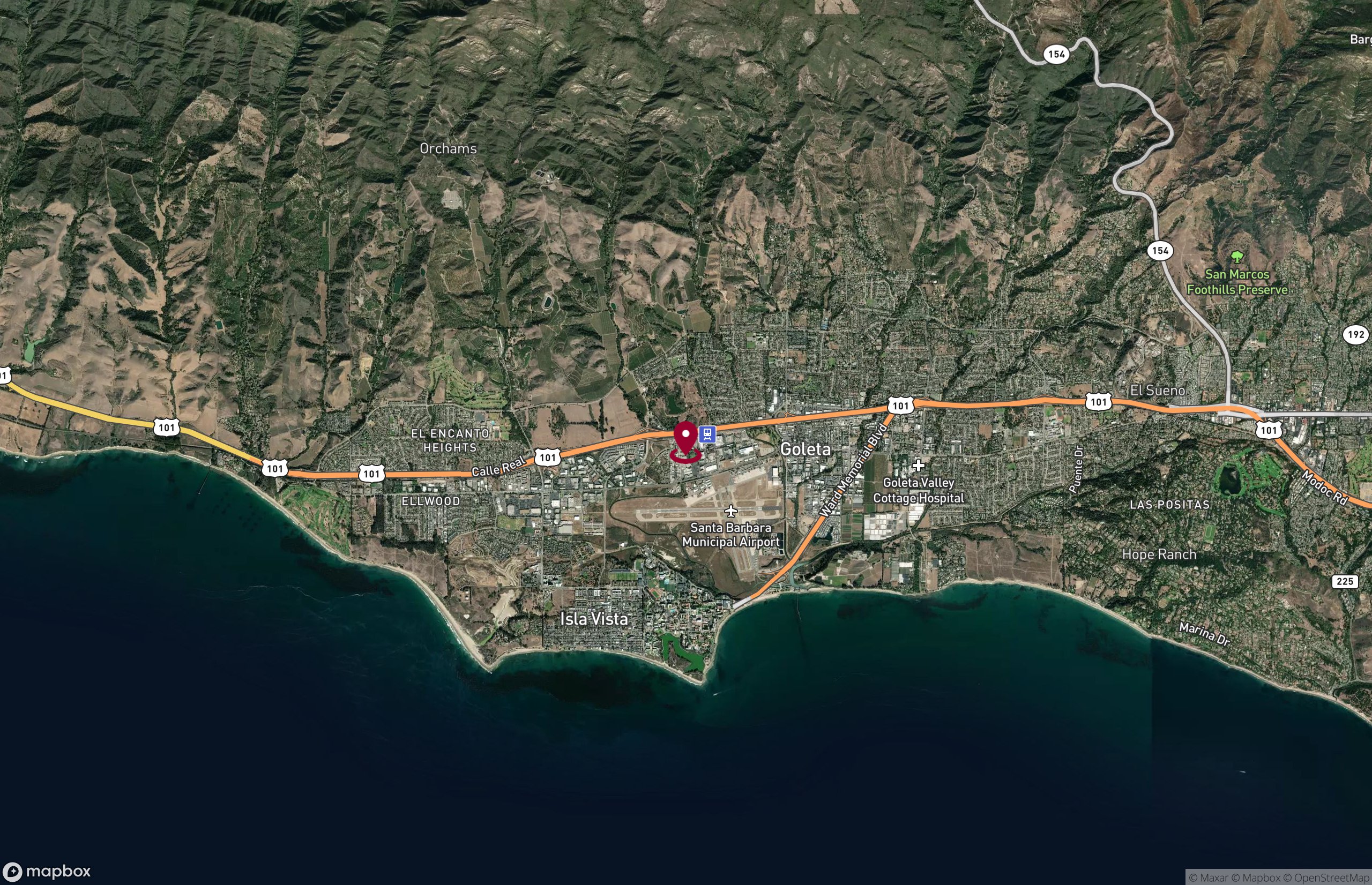 Map Industrial Property for Lease - 75 Robin Hill Rd., Goleta, California, 93117 (14)