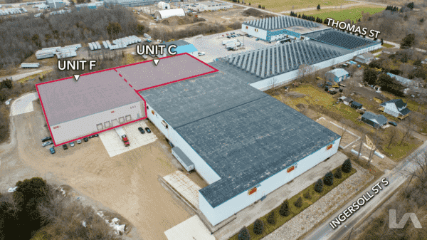 Industrial Space for Lease - 450 Thomas Street, Ingersoll, ON, N5C 3J7, Suite C & F