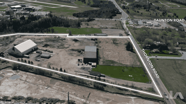 1515 Thornton Road North, Aerial Photo - undefined Land for Sale - 1515 Thornton Road North, Oshawa, ON, L1H 7K4 (3)