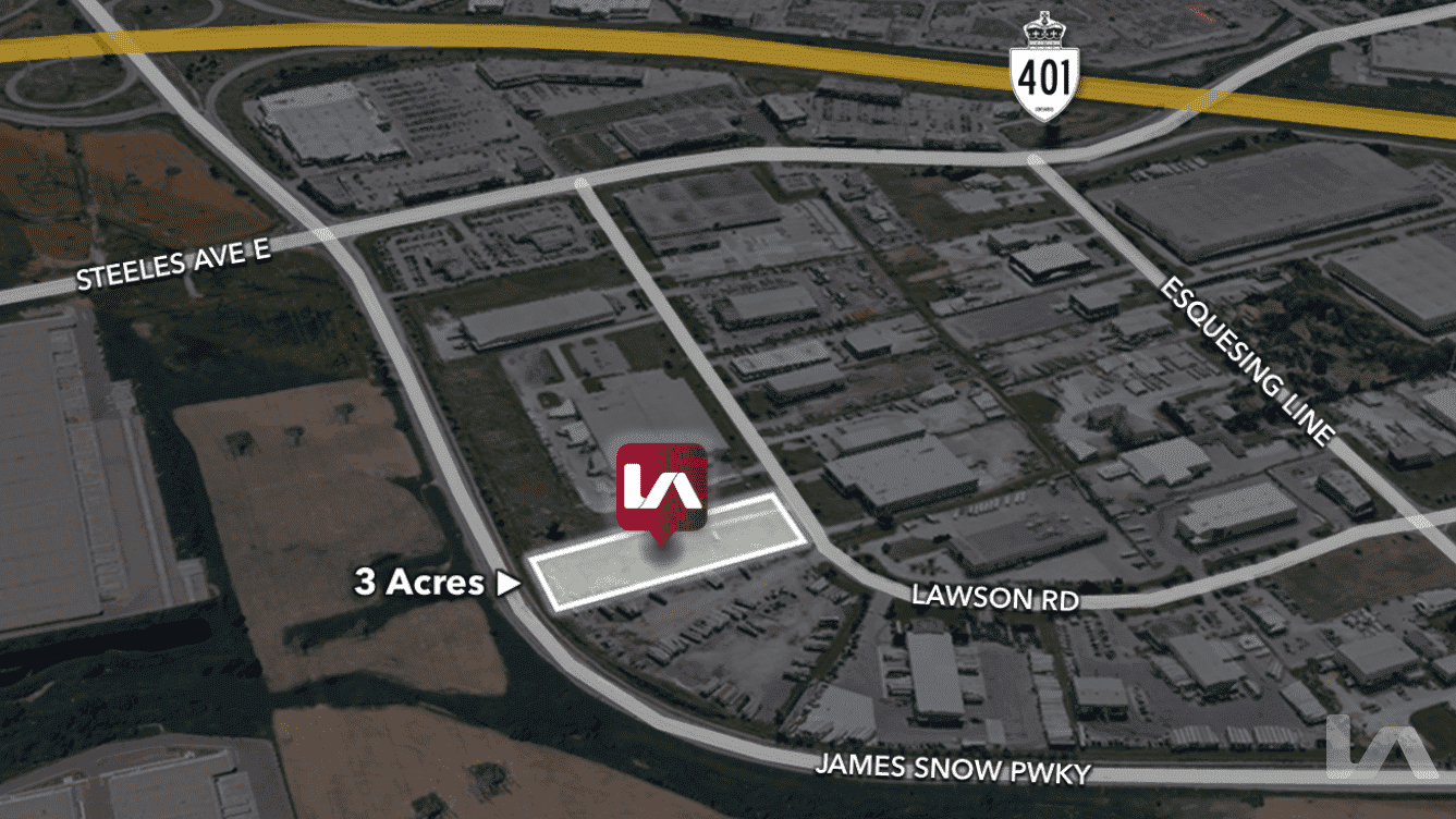 Land for Lease - 8095 Lawson Rd, Milton, ON, L9T 5C4