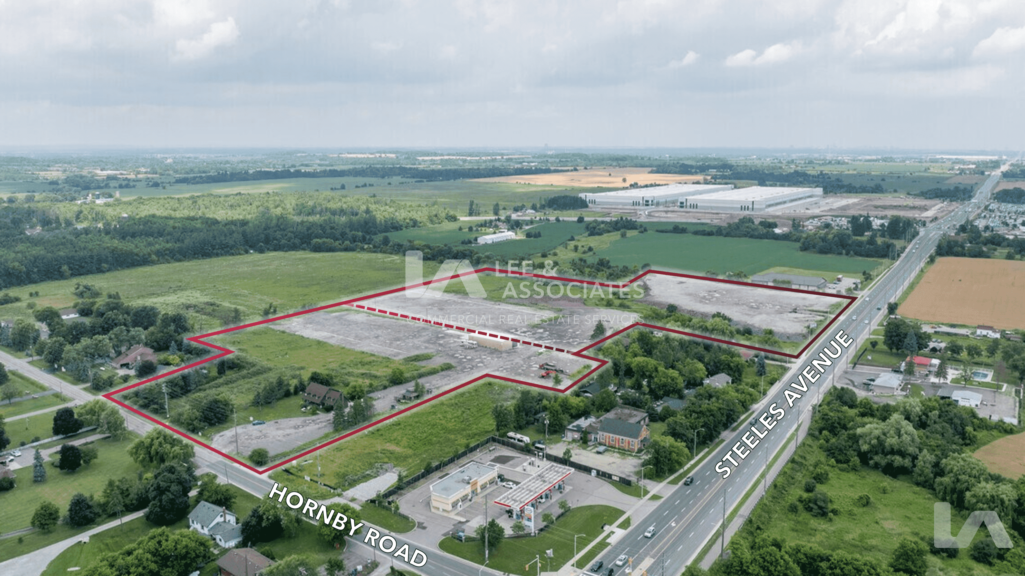 Land for Sale - 13265 Steeles Ave & 8029 Hornby Rd, Halton Hills, ON, L0P 1E0