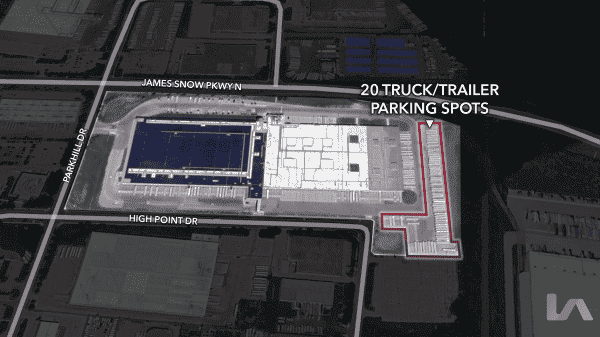 Industrial Space for Lease - 2701 Highpoint Drive - Parking, Milton, ON, L9T 5G5