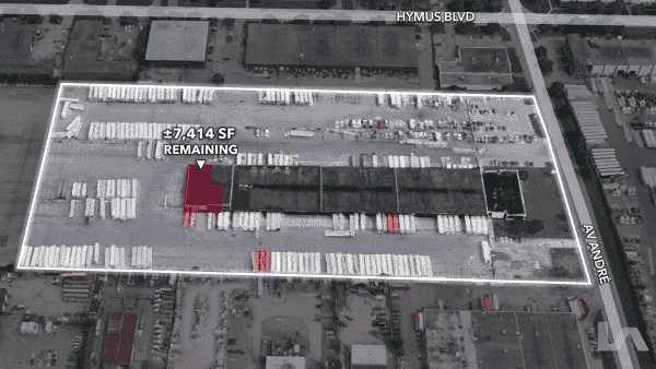 Industrial Space for Lease - 2800 Avenue Andre, Dorval, QC, H9P 1K3