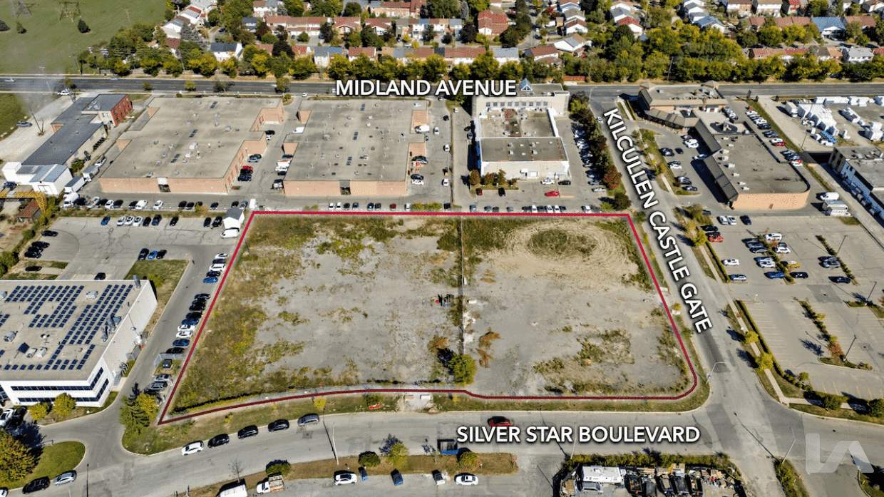 181 Silver Star Boulevard, Aerial Photo - undefined Land for Lease - 181 Silver Star Boulevard, Toronto, ON, M1V 0A9 (2)