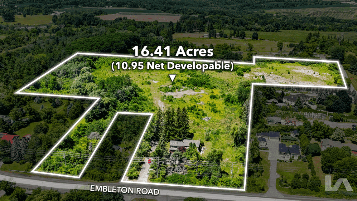 2696 Embleton Road, Aerial Photo - undefined Land for Sale - 2696 Embleton Road, Brampton, ON, L6X 0E2 (2)