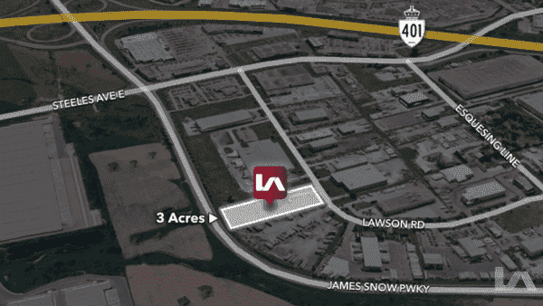 Land for Lease - 8095 Lawson Rd, Milton, ON, L9T 5C4