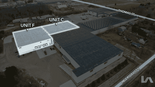 Industrial Space for Lease - 450 Thomas Street, Ingersoll, ON, N5C 3J7, Suite C & F