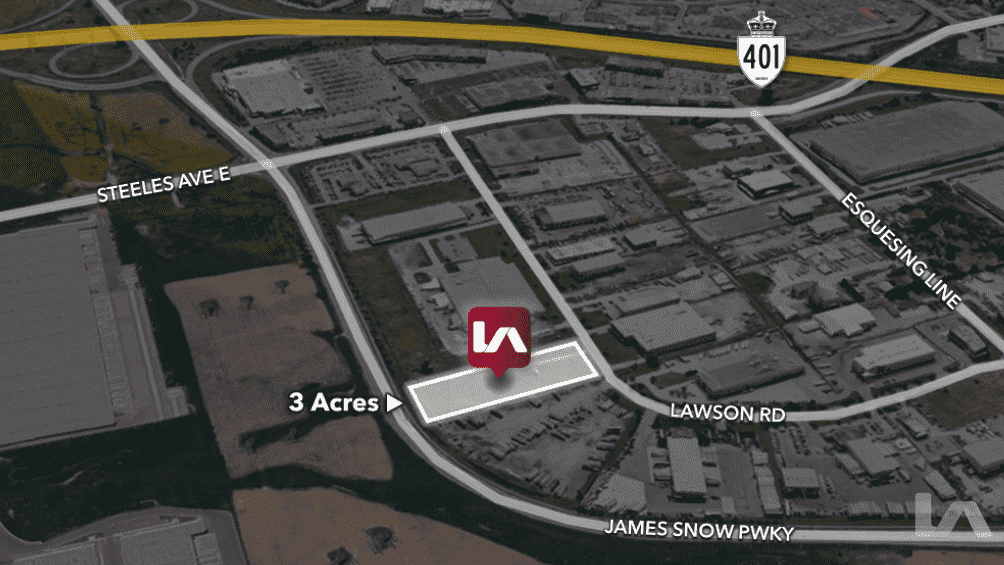 Land for Lease - 8095 Lawson Rd, Milton, ON, L9T 5C4