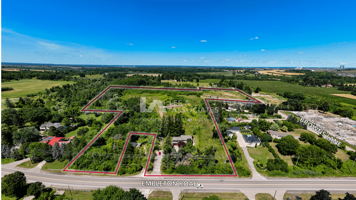 2696 Embleton Road, Aerial Photo - undefined Land for Sale - 2696 Embleton Road, Brampton, ON, L6X 0E2 (3)