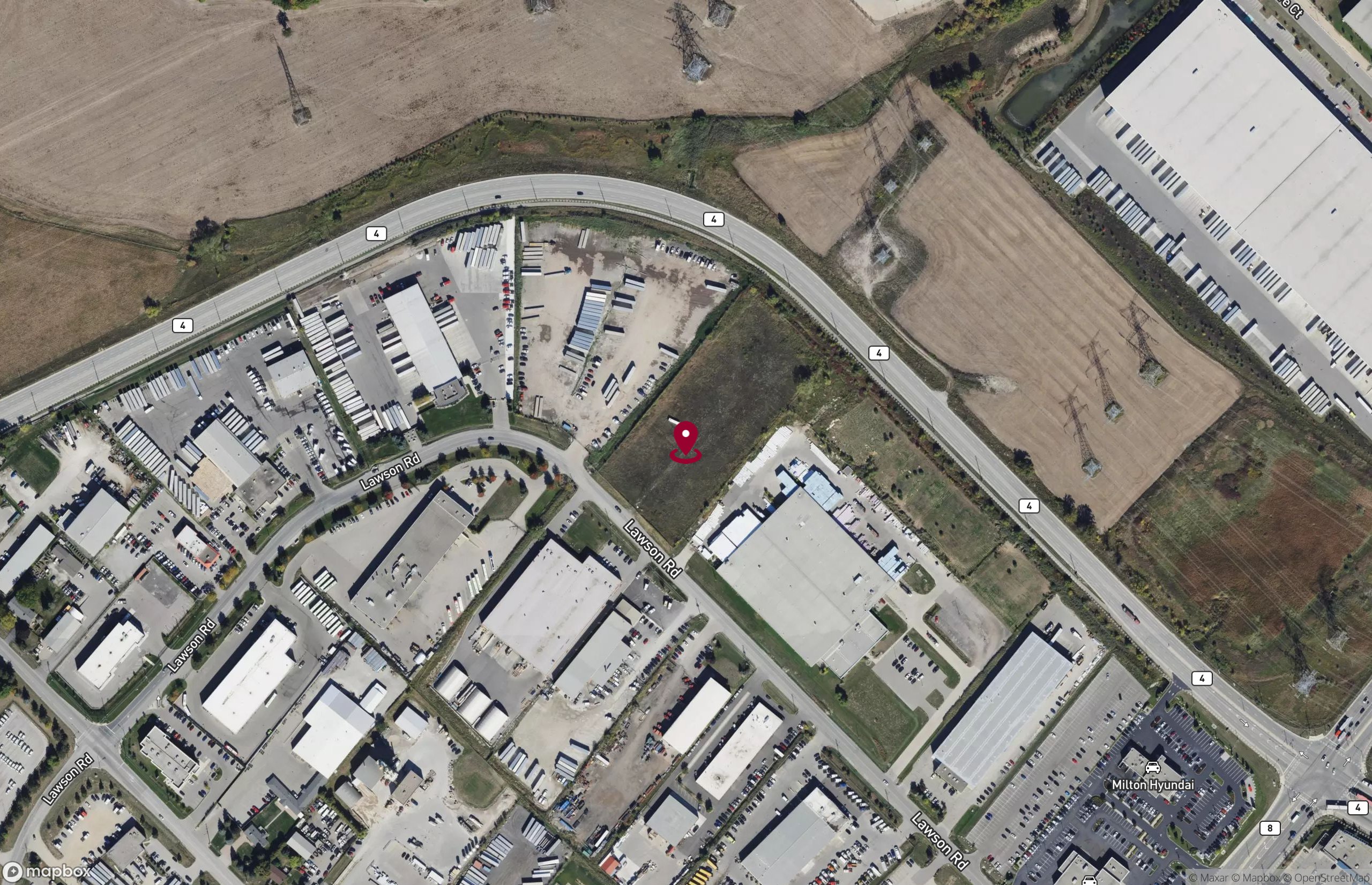 Map Land for Lease - 8095 Lawson Rd, Milton, ON, L9T 5C4 (2)
