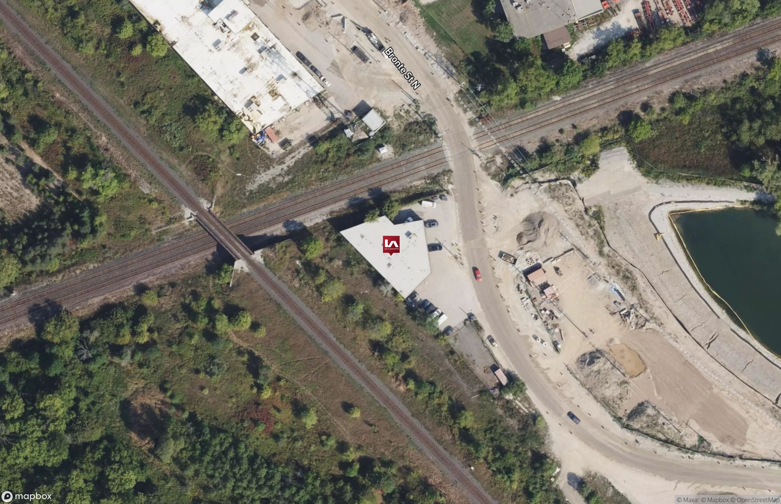 Map Industrial Property for Lease - 220 Bronte St N, Milton, ON, L9T 2N9 (7)