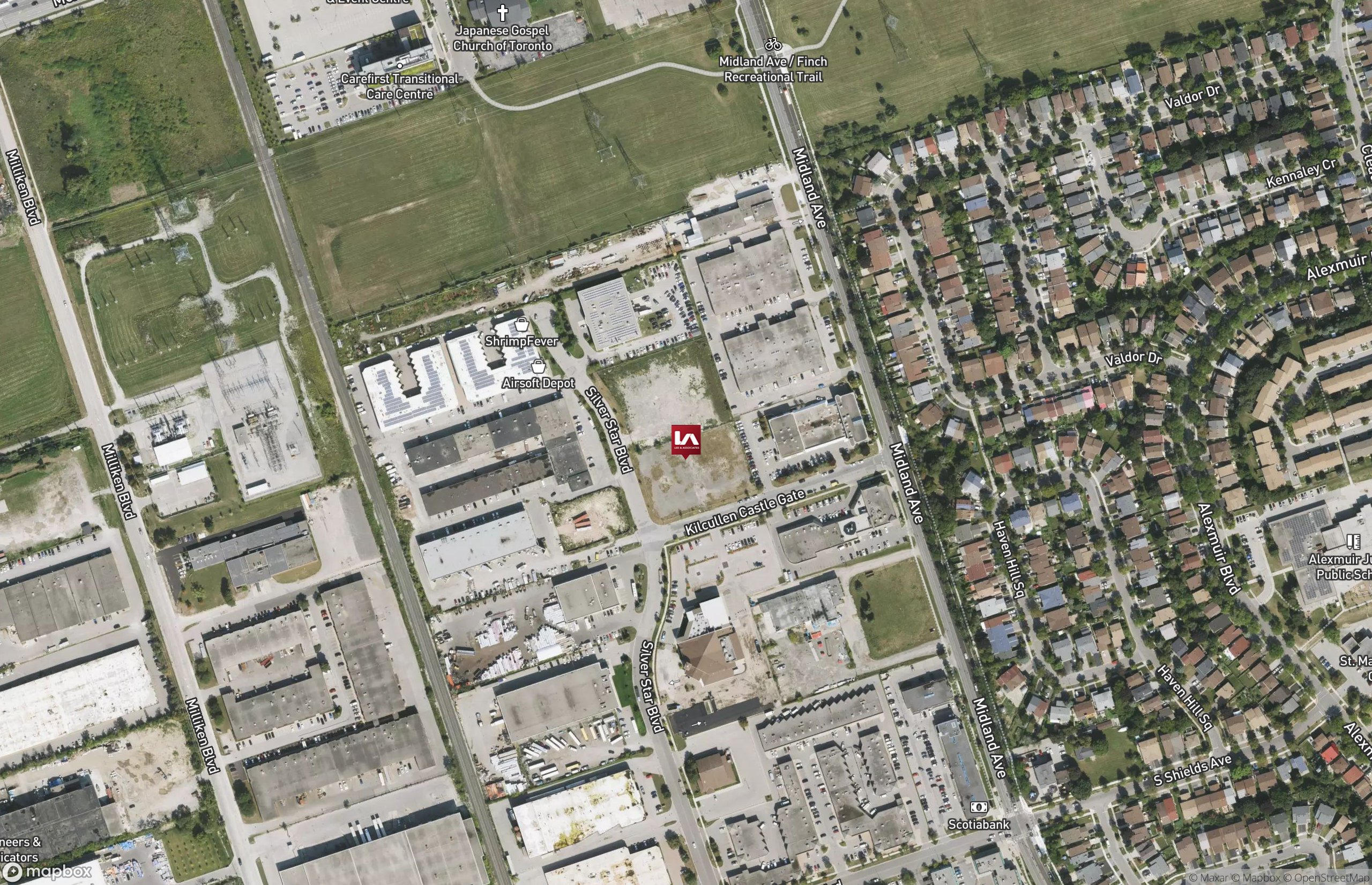 Map Land for Lease - 181 Silver Star Boulevard, Toronto, ON, M1V 0A9 (2)