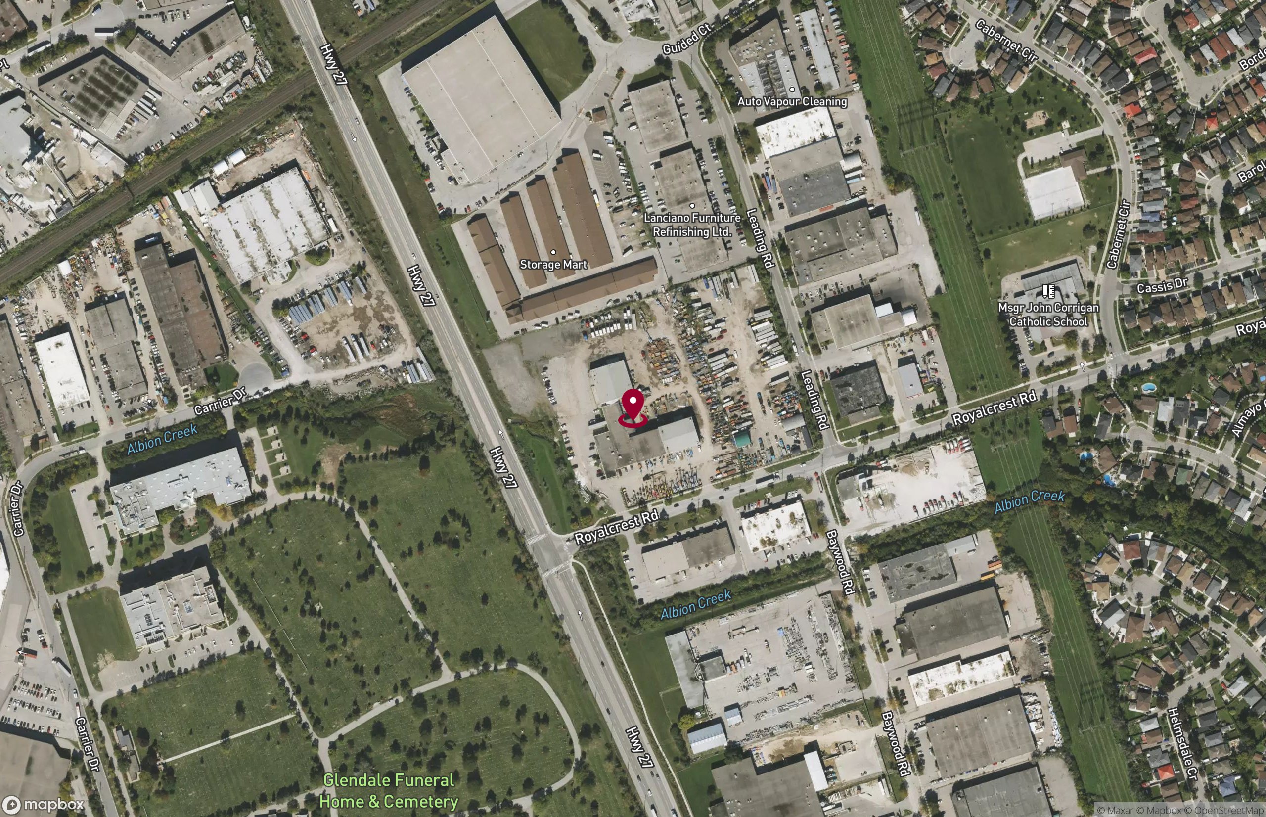 Industrial Property for Lease - 2 Royalcrest Road - Rear, Toronto, ON, M9V 2L5 (5)