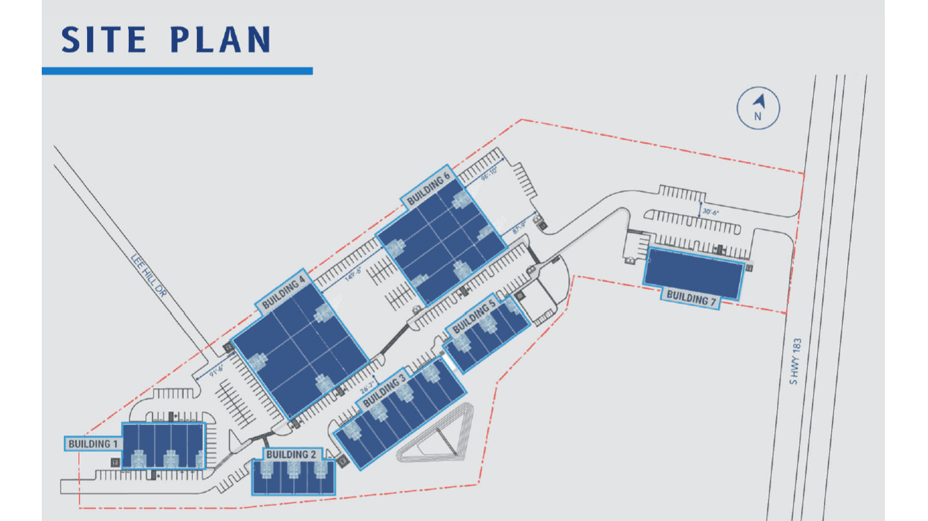 2500 S Hwy 183, Site Plan - undefined Flex Property for Lease - 2500 S Hwy 183, Austin, Texas, 78744 (1)