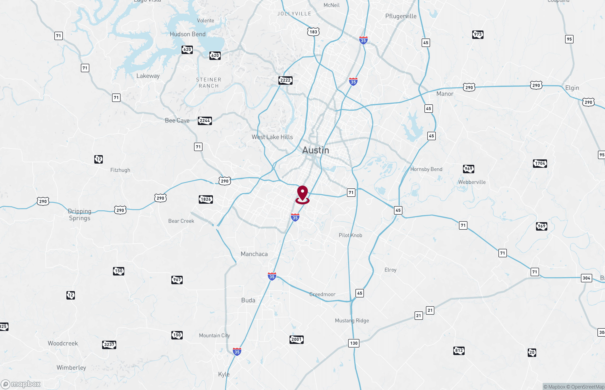 Map Industrial Property for Lease - 415 E Saint Elmo Rd, Austin, Texas, 78745-1285 (4)
