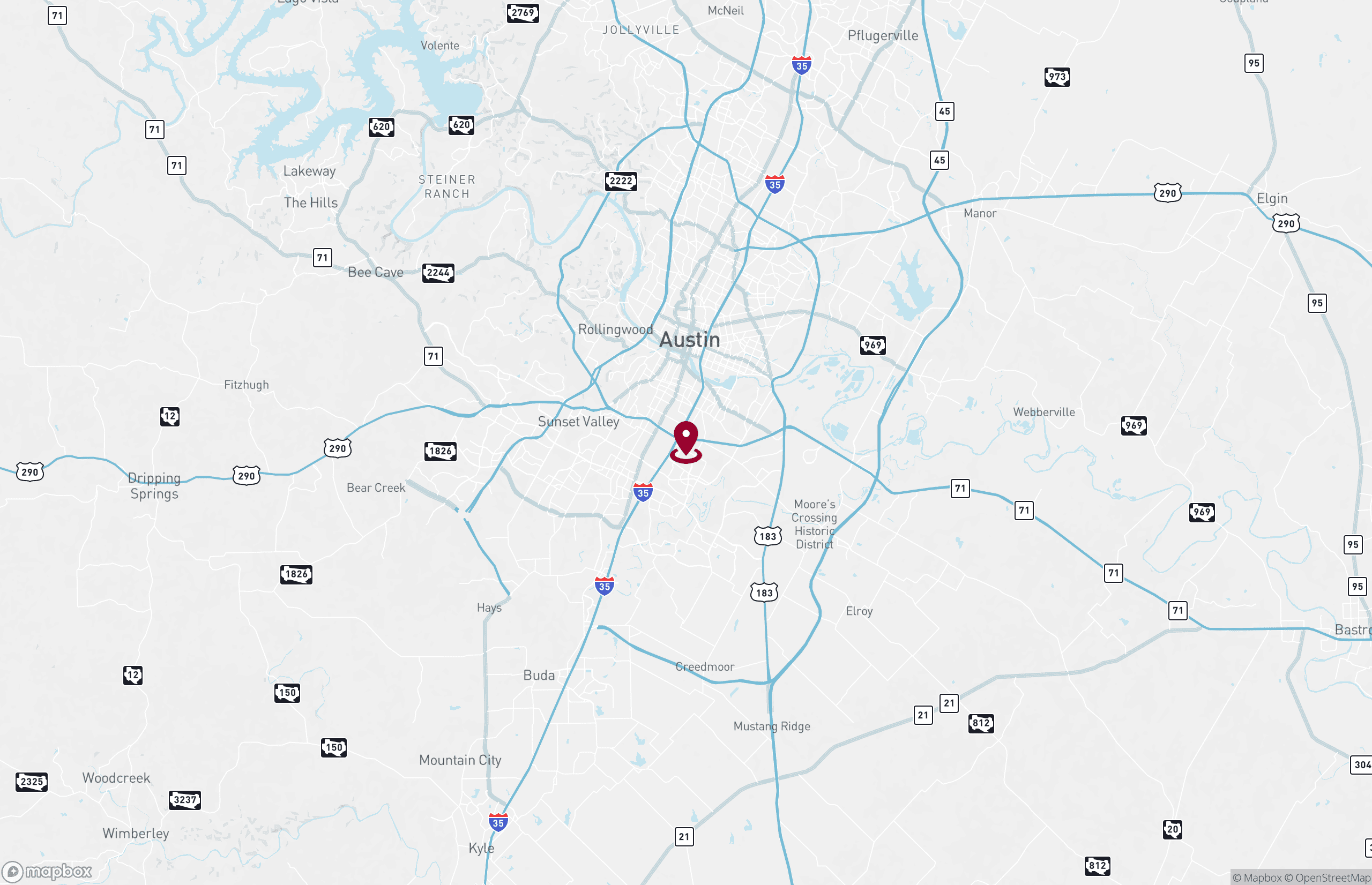 Map Industrial Property for Lease - 4120 Freidrich Ln, Austin, Texas, 78744-1003 (2)