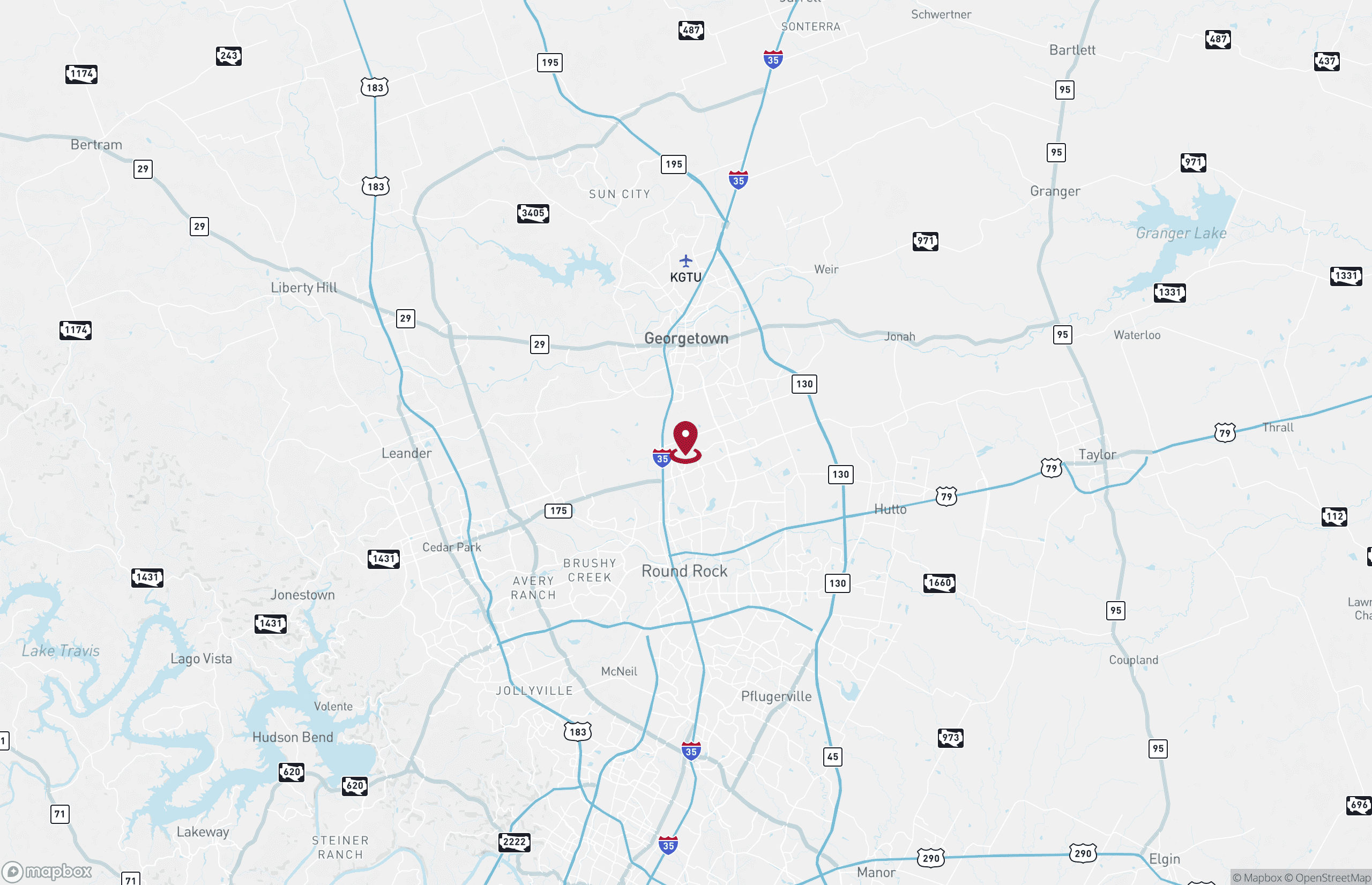 Map Land for Sale - 748 - 750 Westinghouse Rd, Georgetown, Texas, 78626 (2)