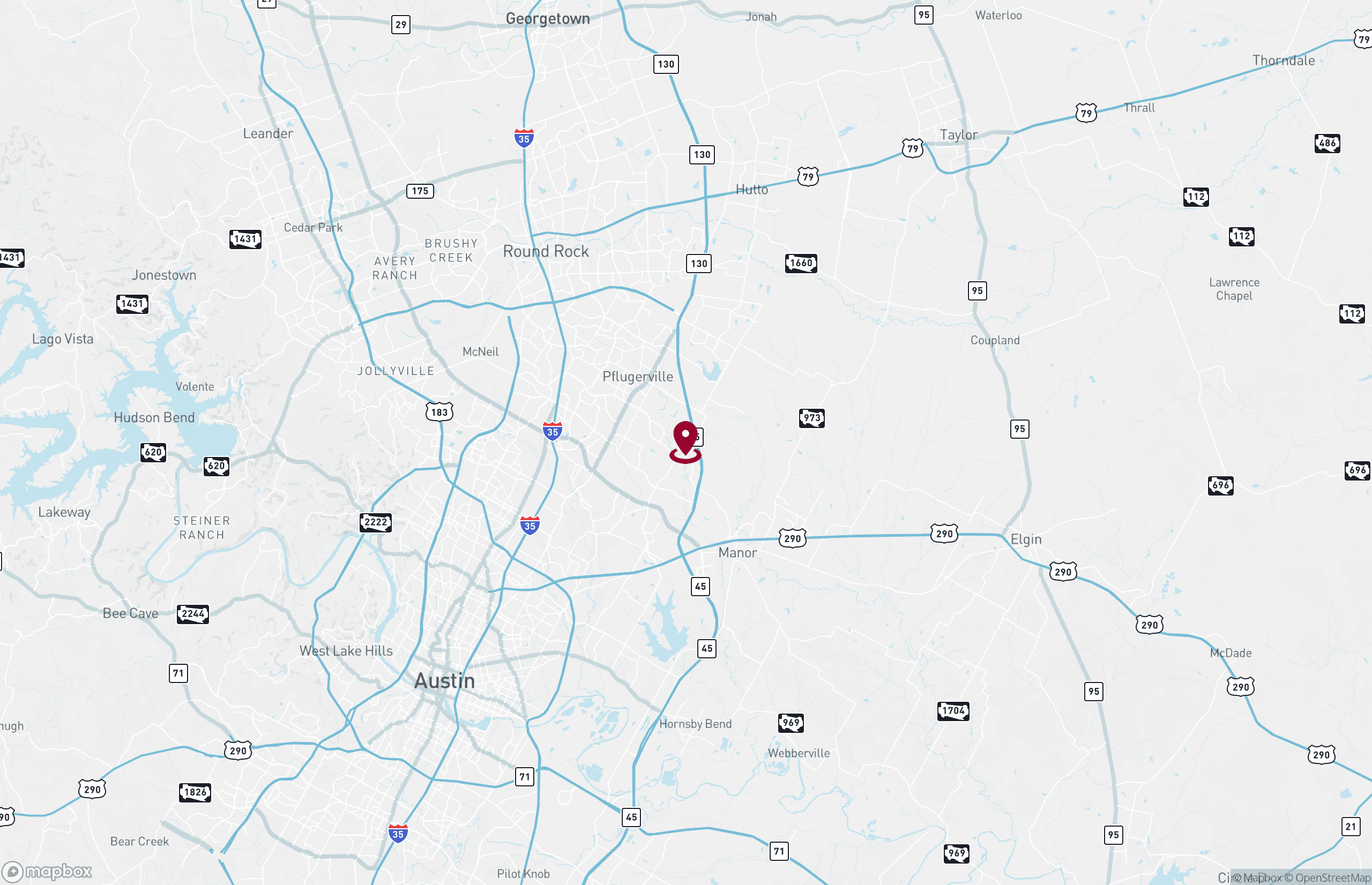 Map Industrial Property for Lease - 14910 Cameron Rd, Northeast Travis, Texas, 78653 (2)