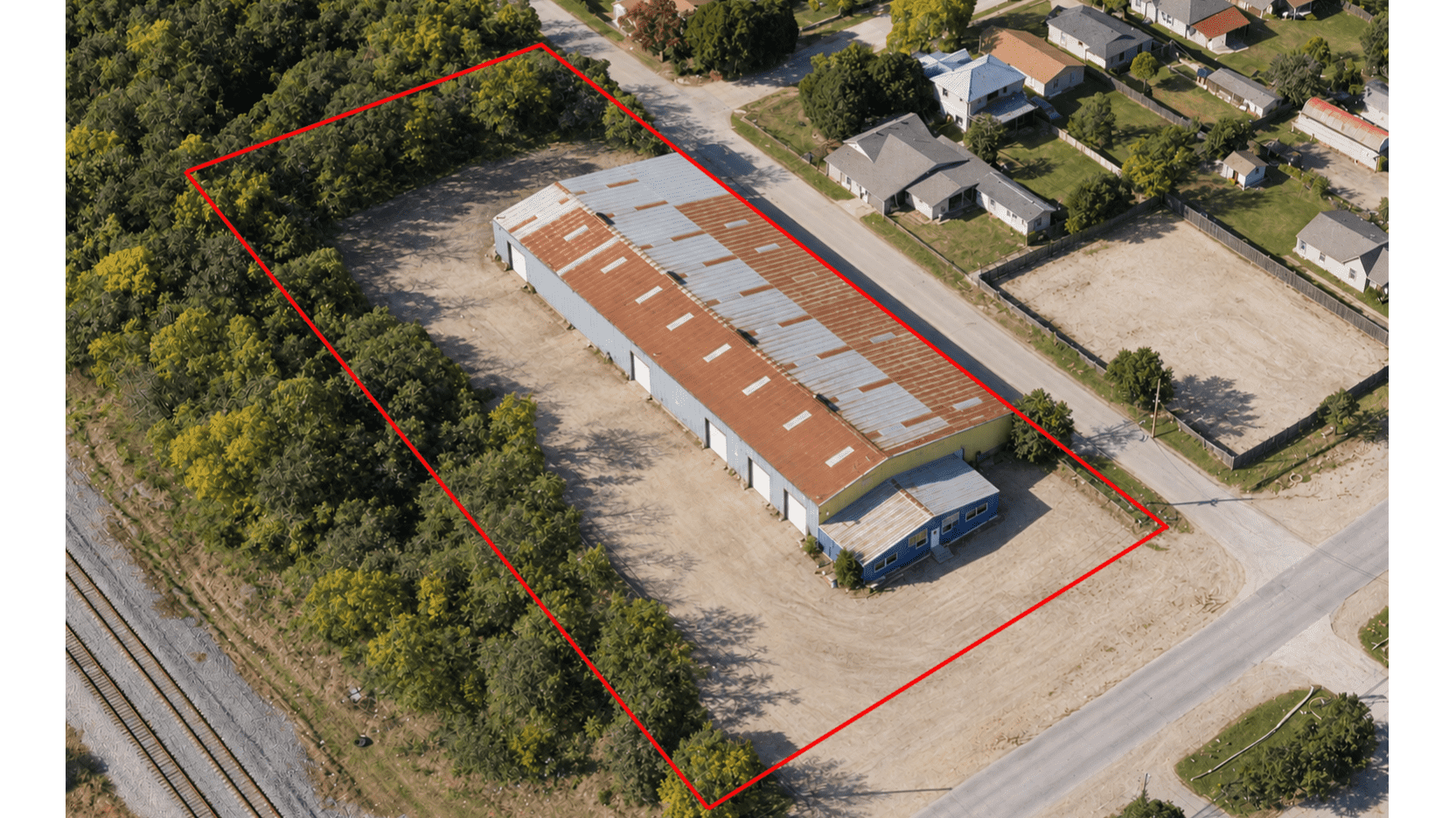 2323 Chalk Hill Rd, Aerial Photo - 2323 Chalk Hill Road Aerial Photo Industrial Property for Lease - 2323 Chalk Hill Rd, Dallas, Texas, 75212 (1)
