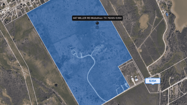 Land for Sale - 447 Miller Rd, Midlothian, TX, 76065