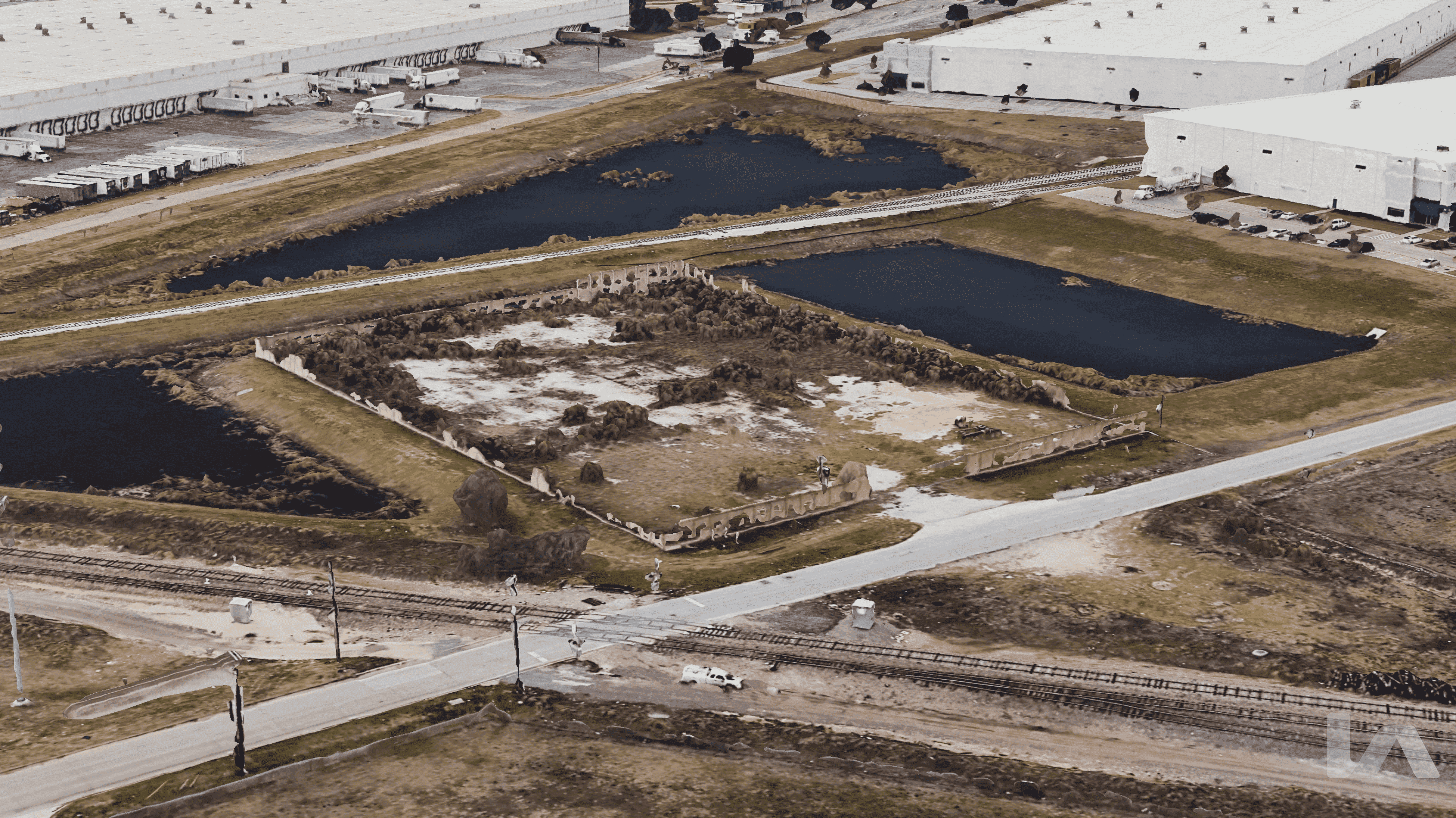 700 E Industrial Ave, Aerial Photo - undefined Land for Lease - 700 E Industrial Ave, Fort Worth, Texas, 76131 (1)