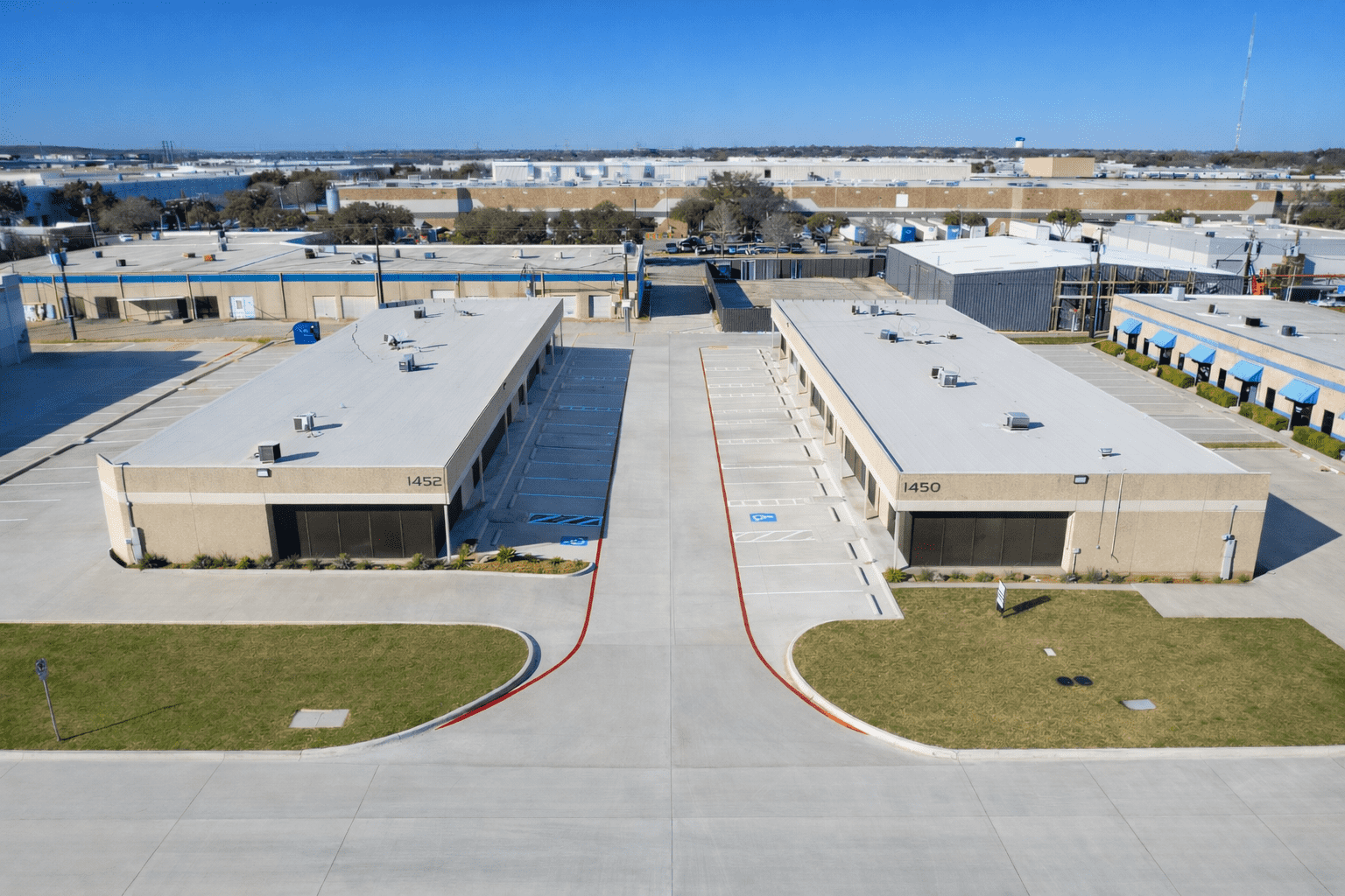1450 & 1452 Halsey Way, Photo - Industrial Property for Sale - 1450 & 1452 Halsey Way, Carrollton, Texas, 75007 (1)