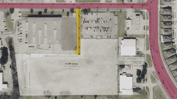 Land for Lease - 1110 E Walnut Street, Garland, TX, 75042-5319