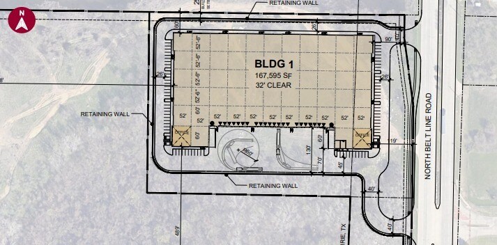 Industrial Property for Lease - 2451 N Belt Line Rd, Grand Prairie, Texas, 75060 (1)