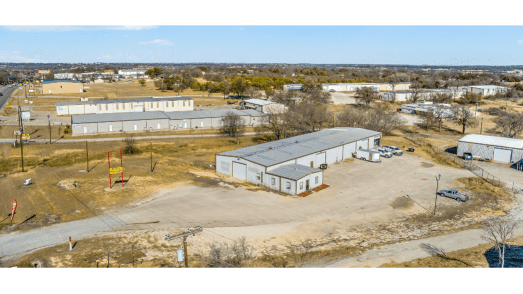 1806 N Main St, Aerial Photo (Looking South) - undefined Industrial Property for Lease - 1806 N Main St, Weatherford, Texas, 76085 (1)