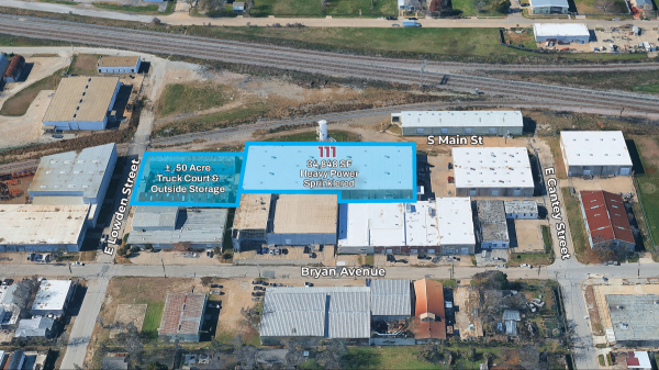 Industrial Property for Lease or Sale - 111 E Lowden St, Fort Worth, TX, 76104