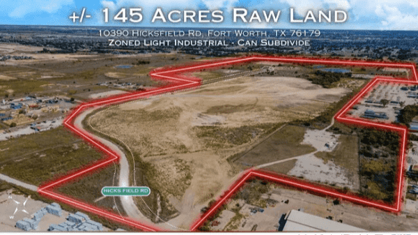 Land for Sale - 10390 Hicks Field Rd, Fort Worth, TX, 76179