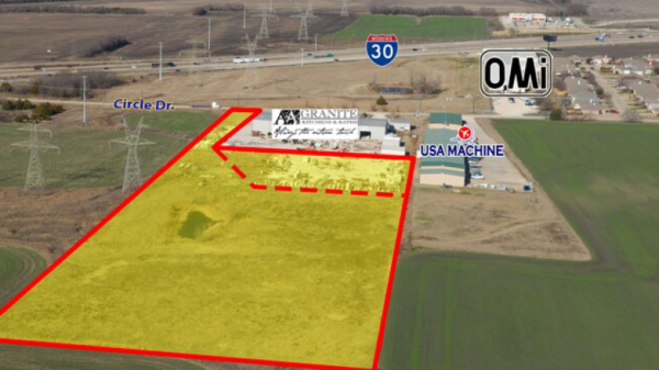 Land for Sale - SEQ I-30 & Circle Dr, Northeast Rockwall, TX, 75189