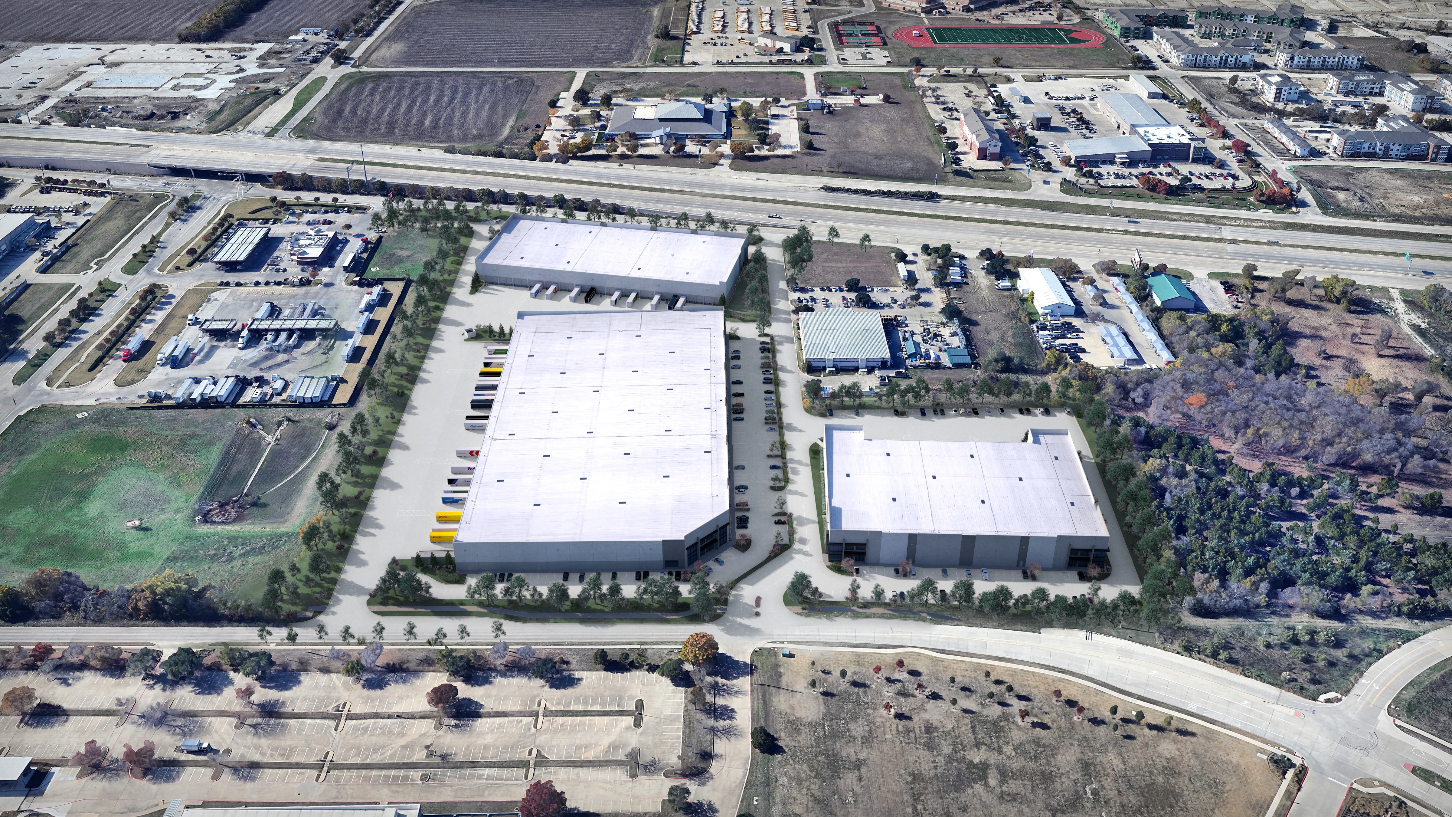 TBD, Aerial Photo - undefined Industrial Property for Lease or Sale - Building C, McKinney, Texas, 75071 (2)