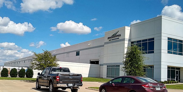 1051 Republic Dr, Exterior Building Photo - West tenant, North wall Industrial Property for Lease - 1051 Republic Dr, Roanoke, Texas, 76262 (3)