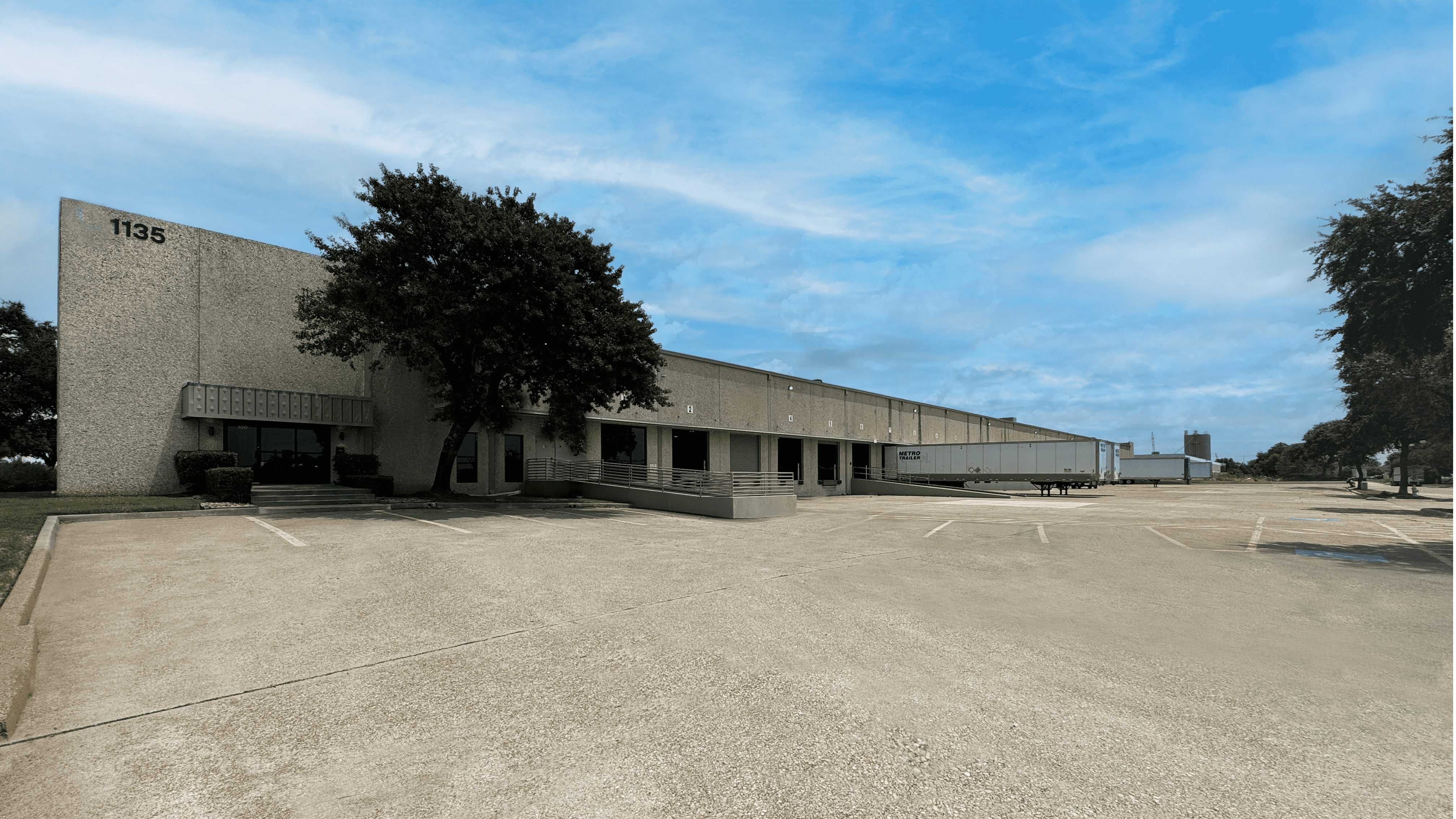 Industrial Space for Lease - 1135 W Trinity Mills Rd, Carrollton, TX, 75006-1326, Suite 100 & 200