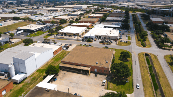 Industrial Property for Lease or Sale - 8408 Chancellor Row, Dallas, TX, 75247