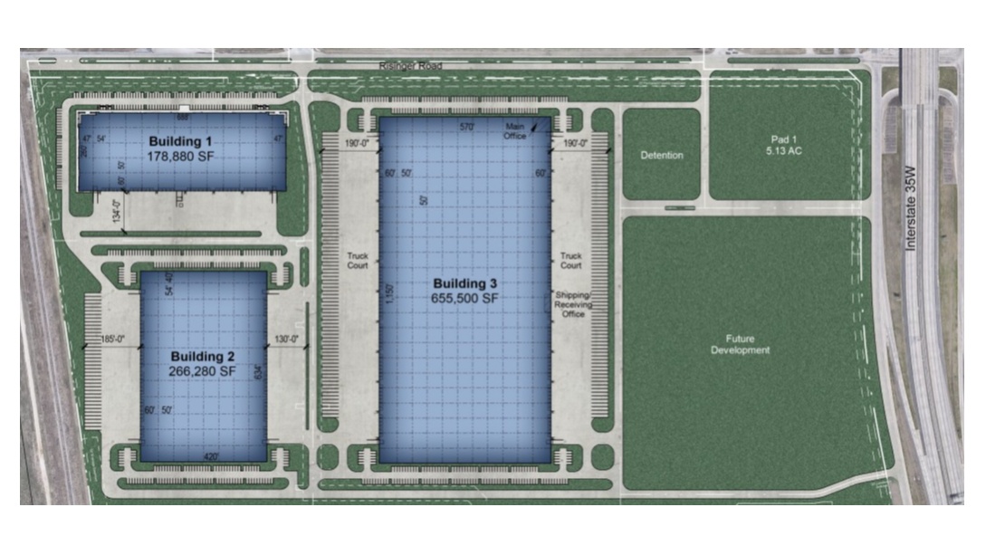 Industrial Property for Lease - 9900 Mallick Oaks Dr, Fort Worth, Texas, 76140 (1)