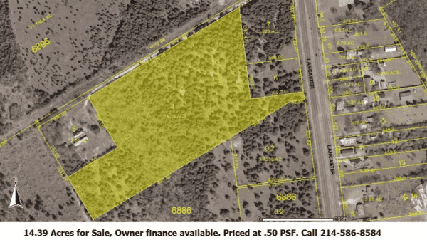 Land for Sale - 7201 S Lancaster Rd, Dallas, TX, 75241
