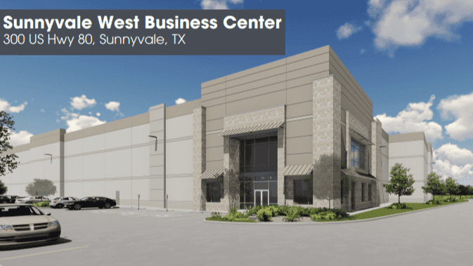 300 US Hwy 80 , Exterior Property Rendering - undefined Industrial Property for Lease - 300 US Hwy 80, Northeast Dallas, Texas, 75182 (1)