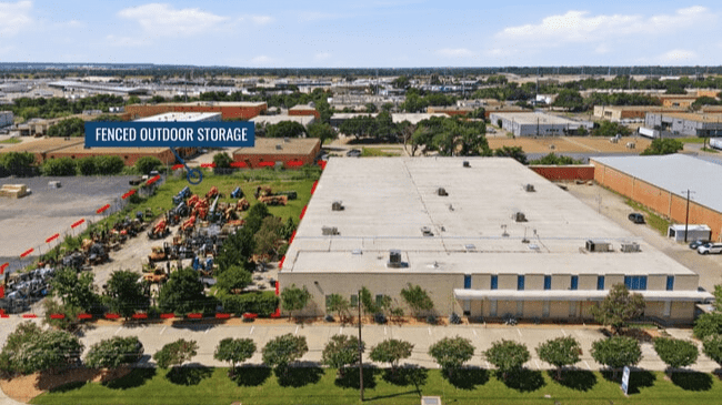 8707 Chancellor Row, Aerial Photo - undefined Industrial Property for Lease or Sale - 8707 Chancellor Row, Dallas, Texas, 75247 (1)