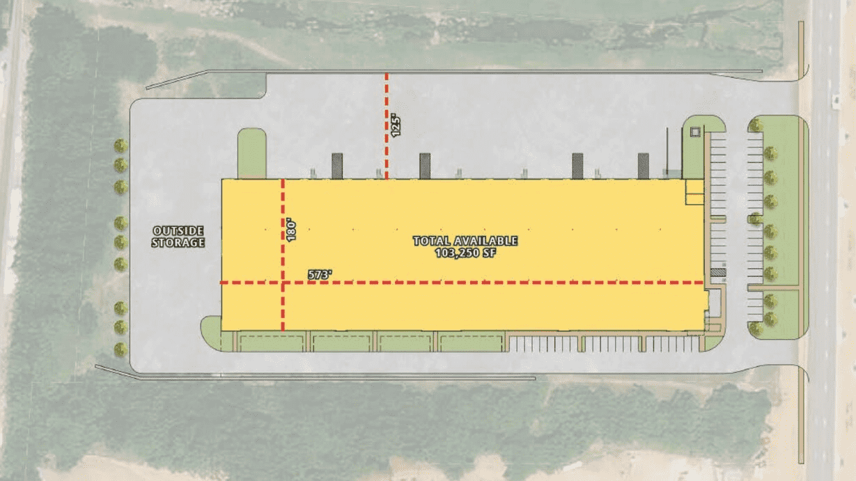615 W Hurst Blvd, Site Plan - undefined Industrial Property for Lease or Sale - 615 W Hurst Blvd, Hurst, Texas, 76053 (1)