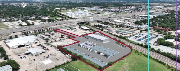 410 E Airport Fwy, Aerial Photo - undefined Land for Sale - 410 E Airport Fwy, Irving, Texas, 75062 (1)