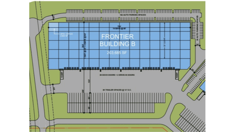 7000 Wichita St, Site Plan - undefined Industrial Property for Lease - 7000 Wichita St, Fort Worth, Texas, 76140 (1)