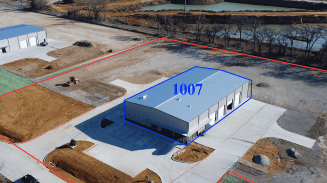1007 Prosperity Way, Aerial Photo - undefined Industrial Property for Lease or Sale - 1007 Prosperity Way, Krugerville, Texas, 76227 (1)
