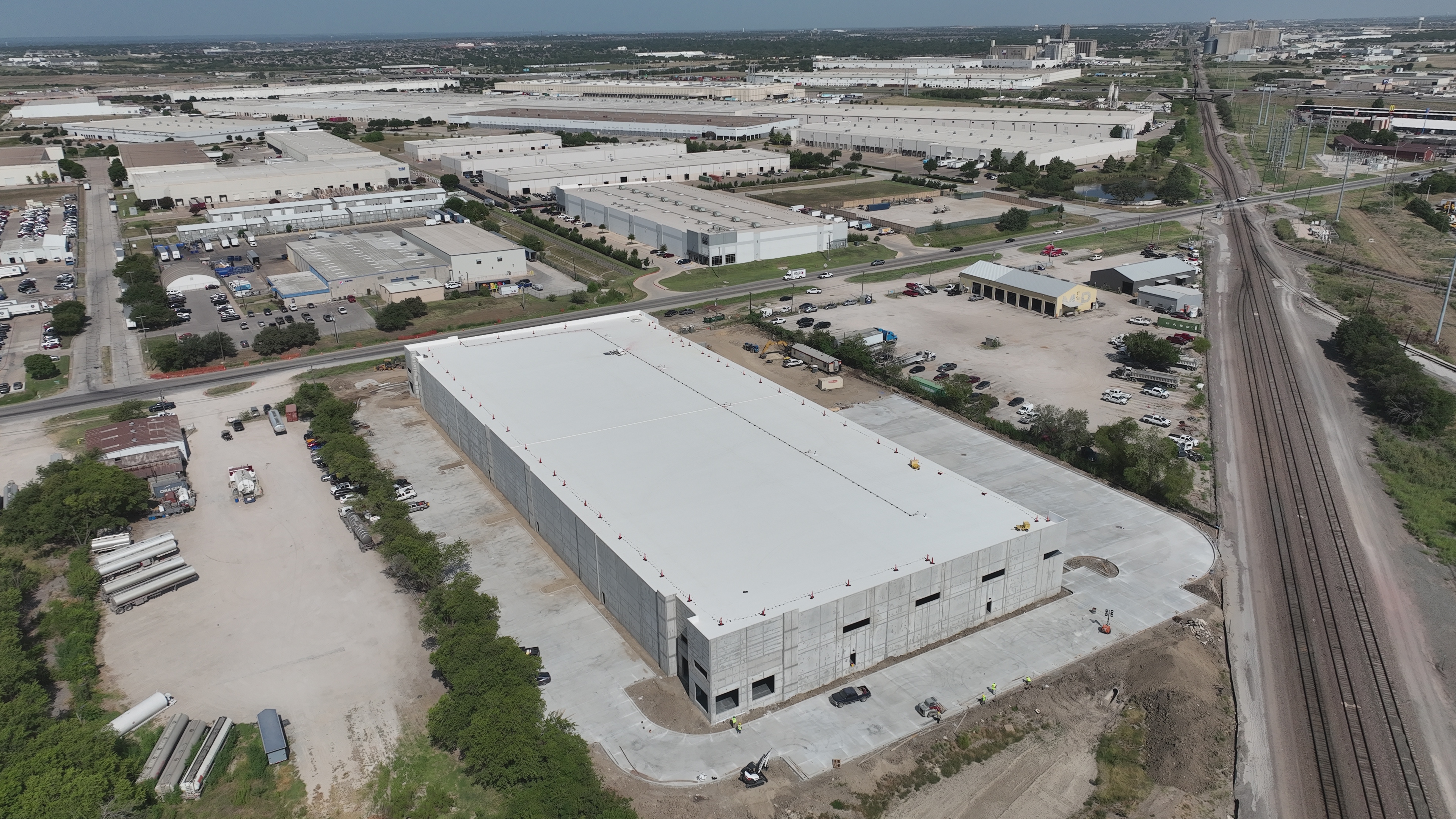 , image/jpeg - 8-10-26 - 3 of 4 paving pours.jpg Industrial Property for Lease or Sale - 5260 Blue Mound Rd, Fort Worth, Texas, 76106 (6)